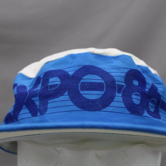 Expo 86 Painters Hat - All Over Print Official Merchandise - Stretch Fit - Picture 2 of 11